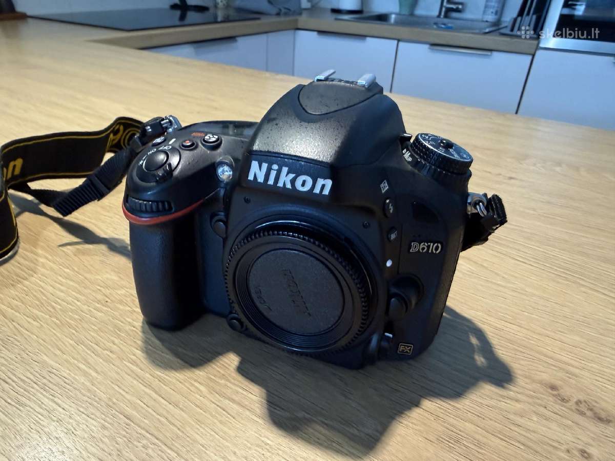 Nikon D610 Body - nuotraukos Nr. 7