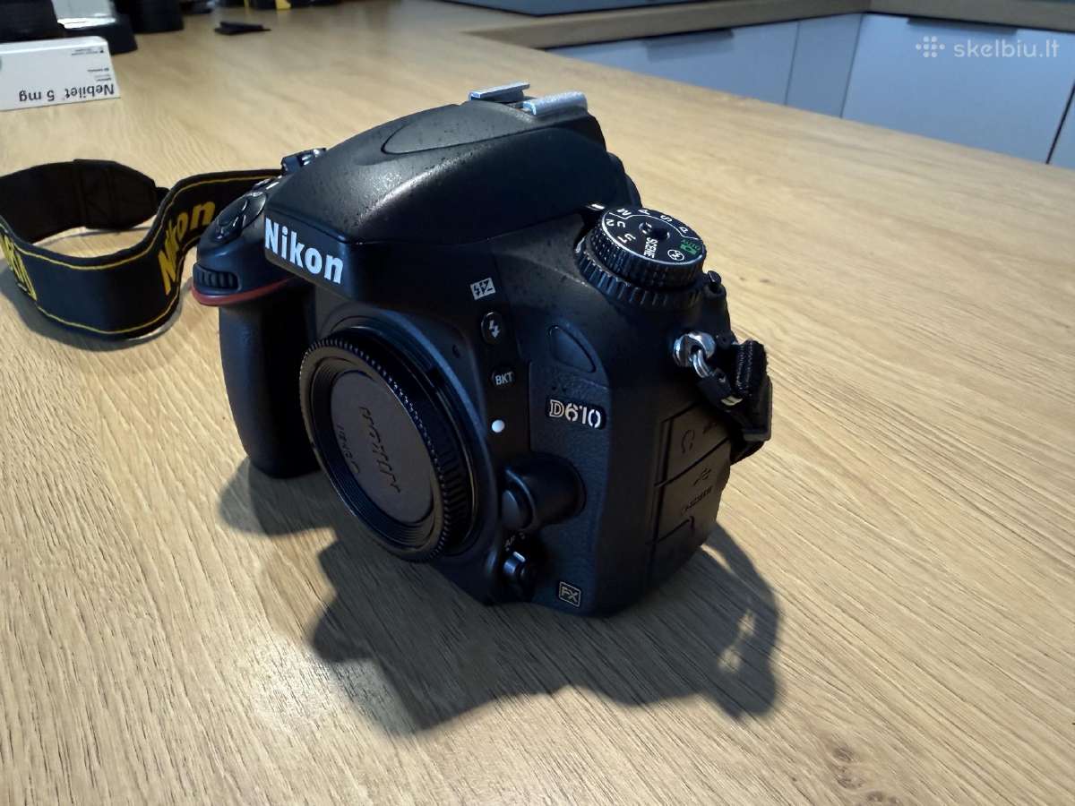 Nikon D610 Body - nuotraukos Nr. 9