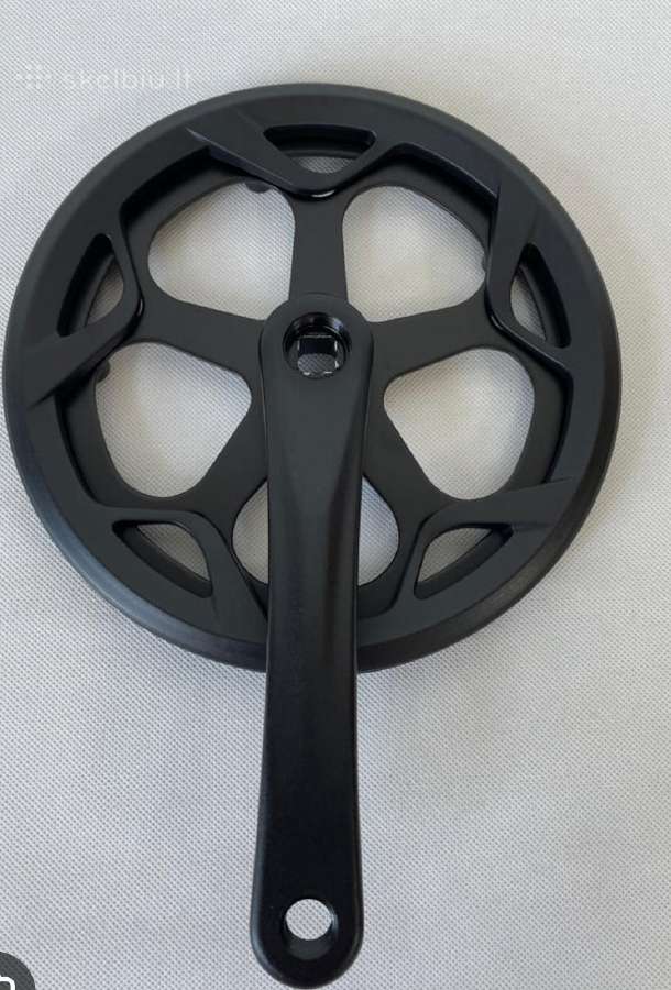 Žvaigždės komplektas, pedalų ilgis 170mm. Naudotas