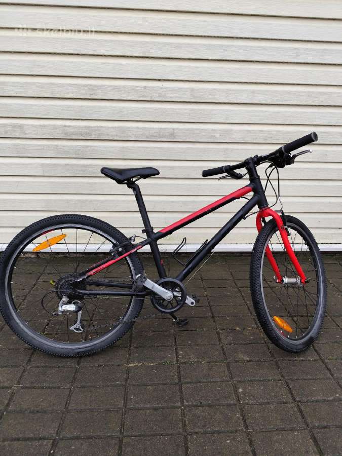 24" White dviratis