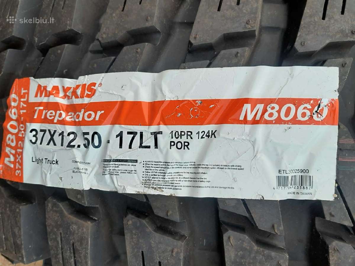 Maxxis Trepador Padangos 37x12.5-17lt - nuotraukos Nr. 5