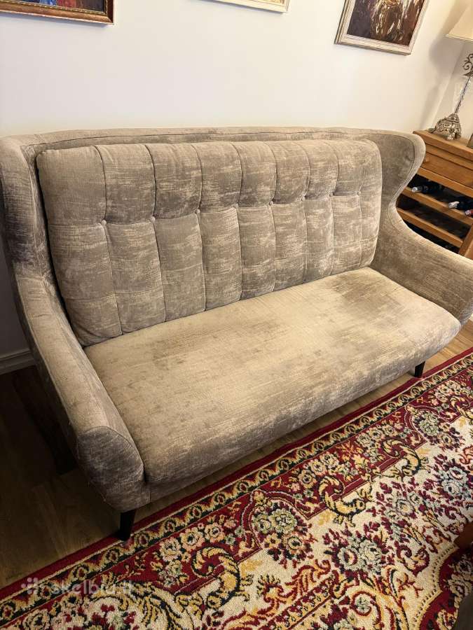 Trivietė naudota sofa