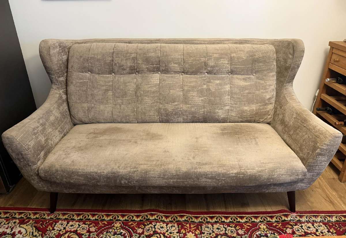 Trivietė naudota sofa - nuotraukos Nr. 2