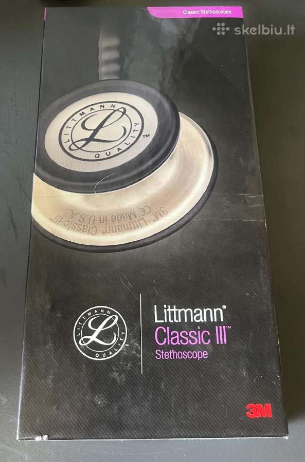 3m Littmann Classic III stetoskopas - nuotraukos Nr. 2