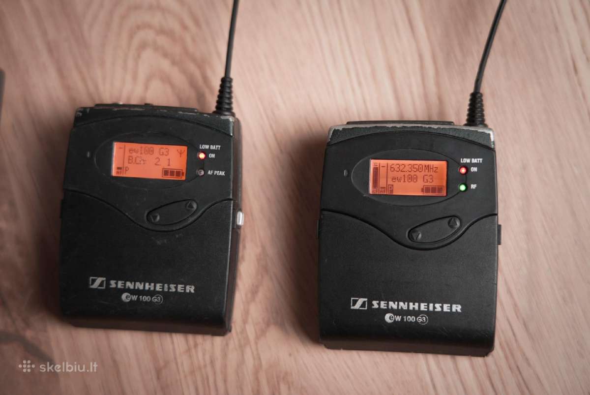Sennheiser Ew 100-eng G3. 566-608 MHz - nuotraukos Nr. 3