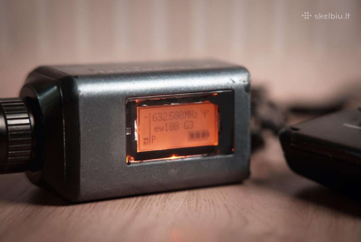 Sennheiser Ew 100-eng G3. 566-608 MHz - nuotraukos Nr. 5