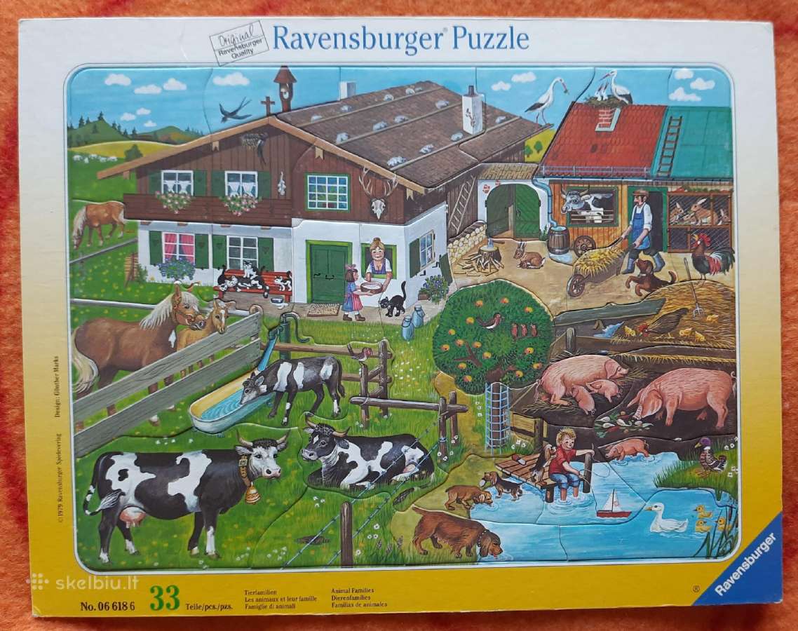 Dėlionė Ravensburger mažiems vaikams, žaidimas - nuotraukos Nr. 5