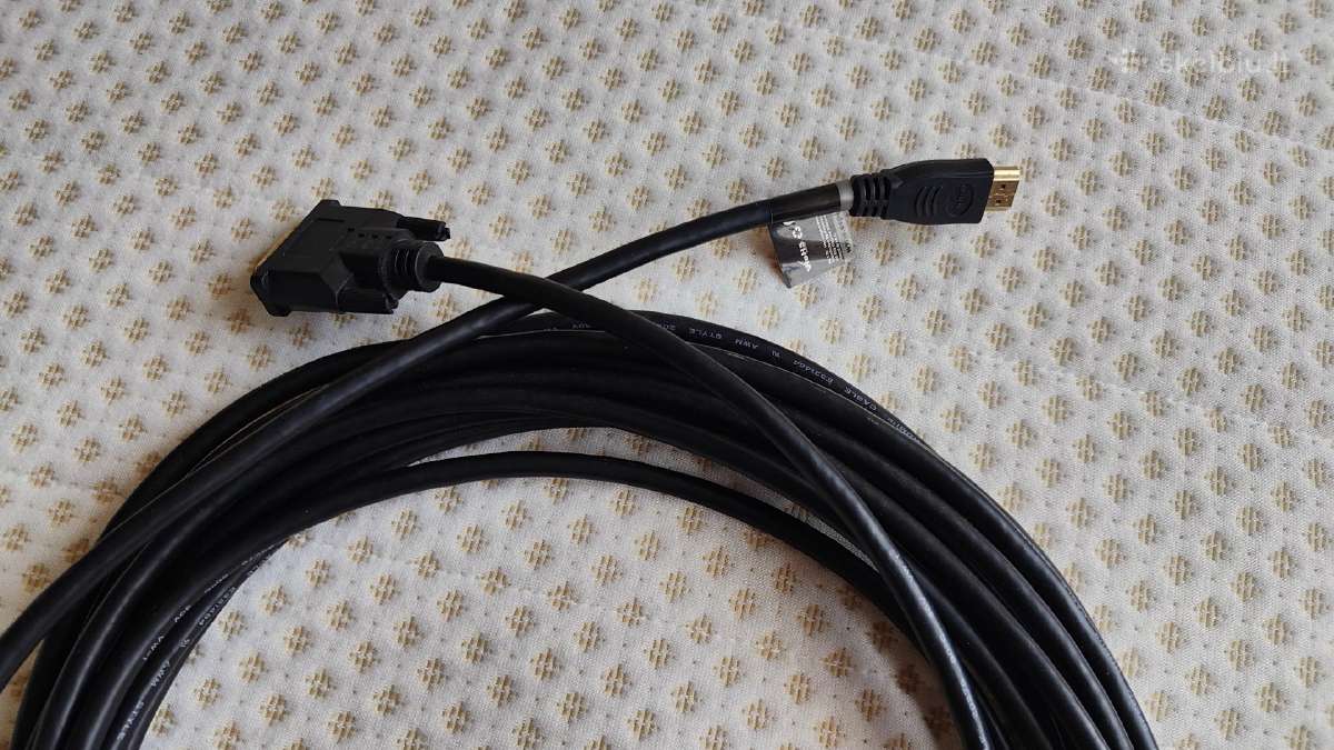 Hdmi Dvi kabelis 10m