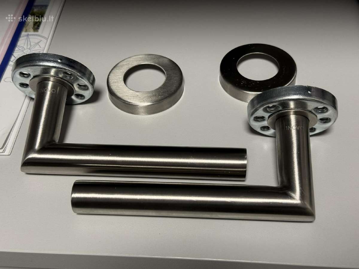 Inovo Tl07 Inox durų rankenos 5 komplektai - nuotraukos Nr. 19