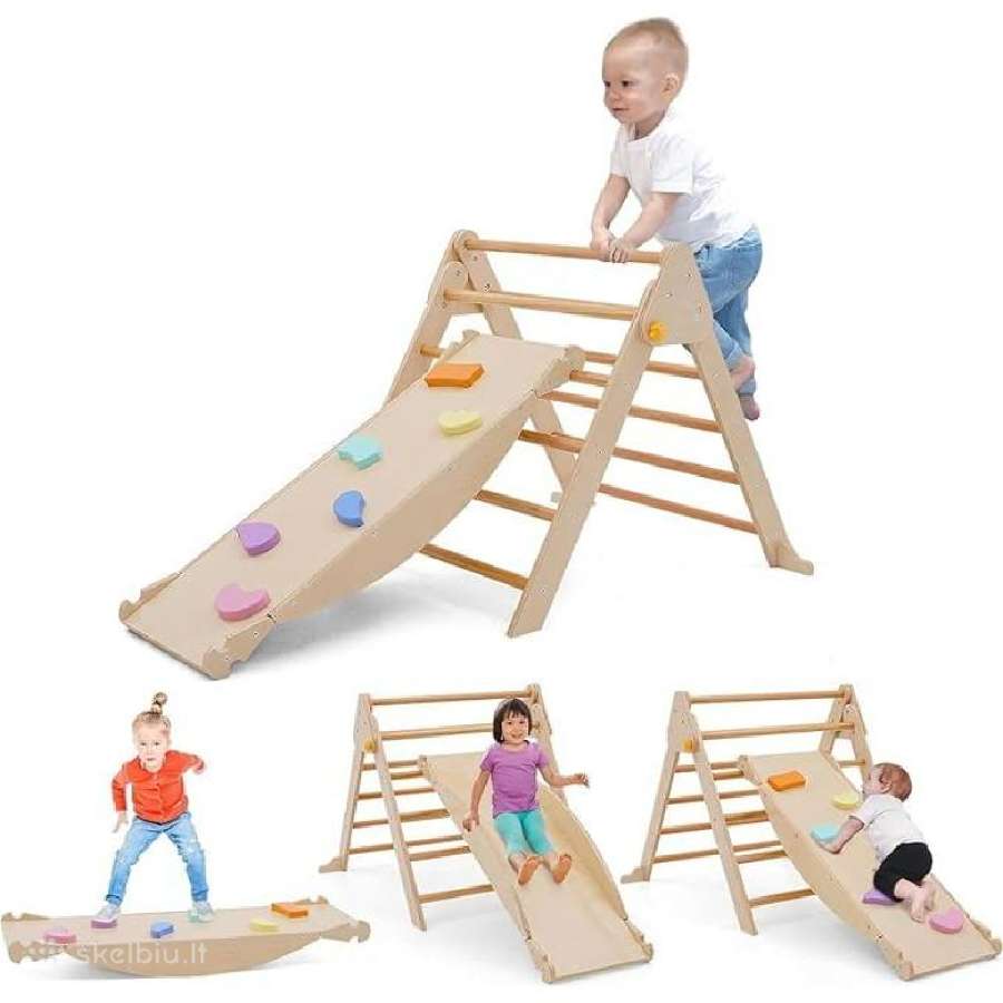 Montessori Pikler laipiojimo trikampis - nuotraukos Nr. 3