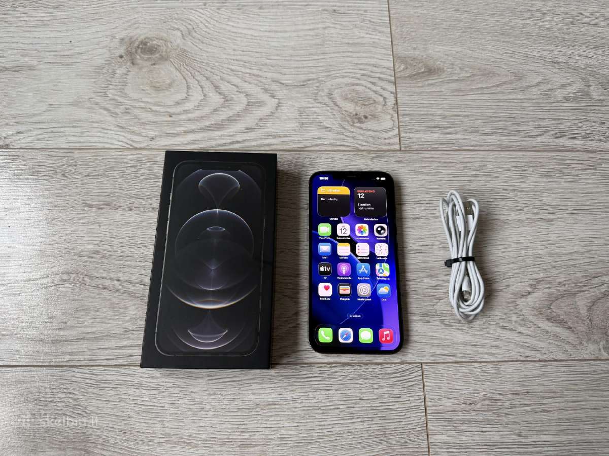 Parduodamas iPhone 12 Pro Max 256 GB – Graphite