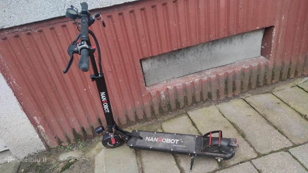Parduodu elektrinį paspirtuką Nanrobot