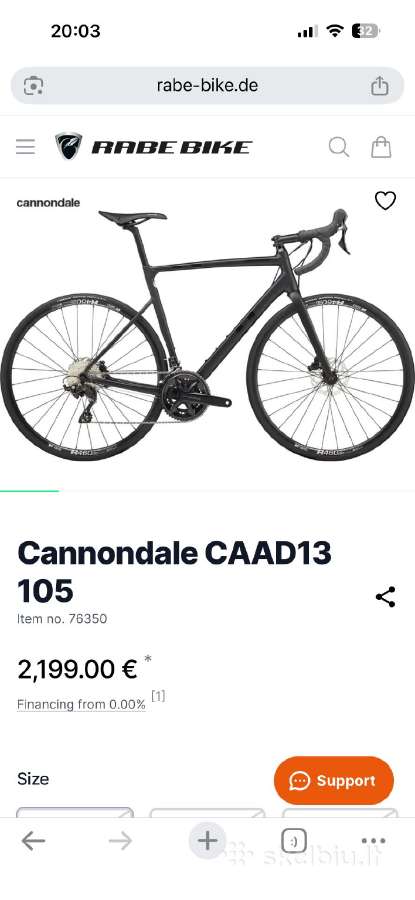 Cannondale 58 dydis, 2x12 shimano 105, 2025m. - nuotraukos Nr. 11
