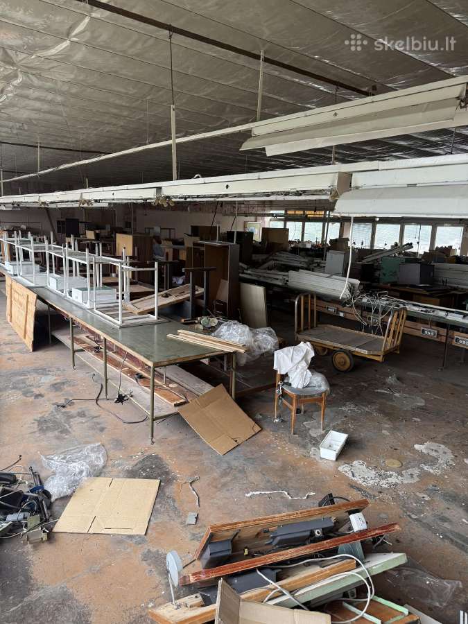 Nuomojamos įvairios patalpos 100m2-2000m2 - nuotraukos Nr. 8