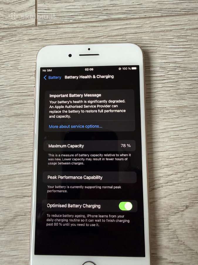 Parduodamas iPhone 8 Plus 64gb Gold - nuotraukos Nr. 5
