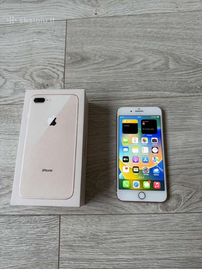 Parduodamas iPhone 8 Plus 64gb Gold - nuotraukos Nr. 6