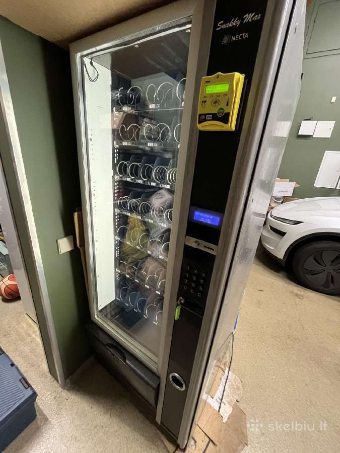 Pardavimų automatas, vending machine