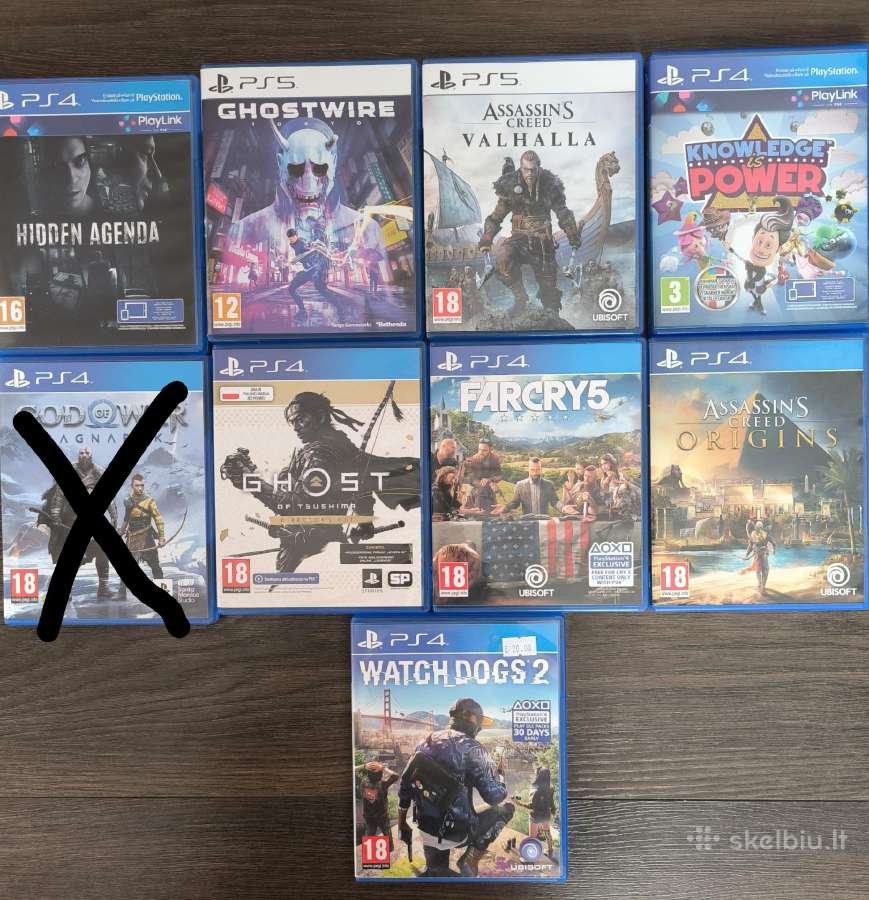 Sony Playstation Ps5 / Ps4 žaidimai