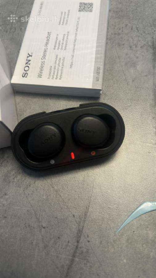 Sony wf-xb700 ausinukai, ausinės