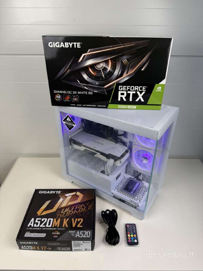 Stacionarus Žaidimų Pc Rtx 2060super Ryzen 5