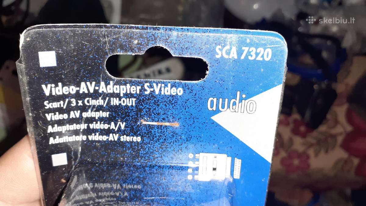 Video AV adapter s video sca 7320 - nuotraukos Nr. 2