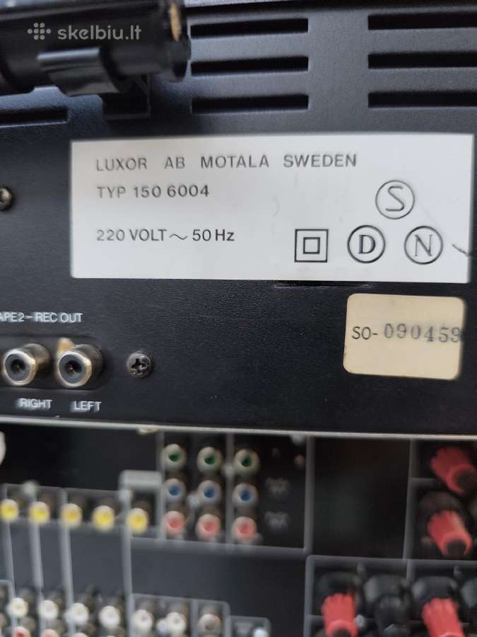 Pioneer svx-908rds , Sony str-dg500 , Luxor - nuotraukos Nr. 15