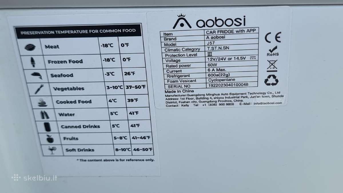 Naujas automobilinis šaldytuvas dirba ir nuo 12v - nuotraukos Nr. 11