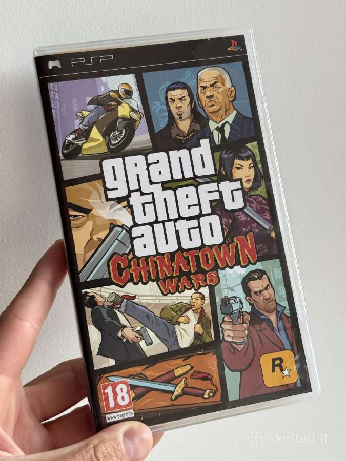 Grand Theft auto China town wars PSP žaidimas - nuotraukos Nr. 2