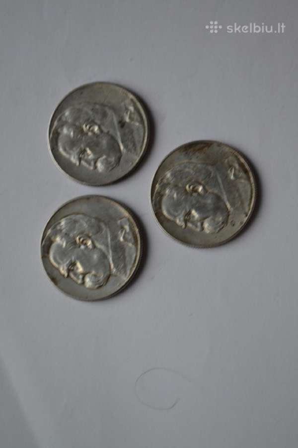 5zlotai Pilsuckis 1934,1936,1934 Legionas
