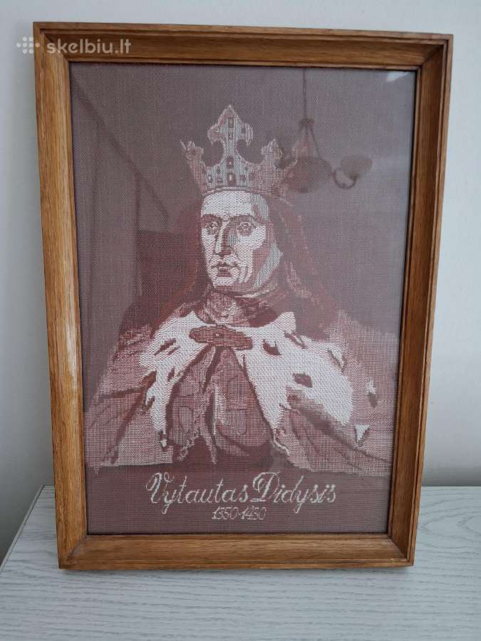 "Vytautas didysis" austas paveikslas