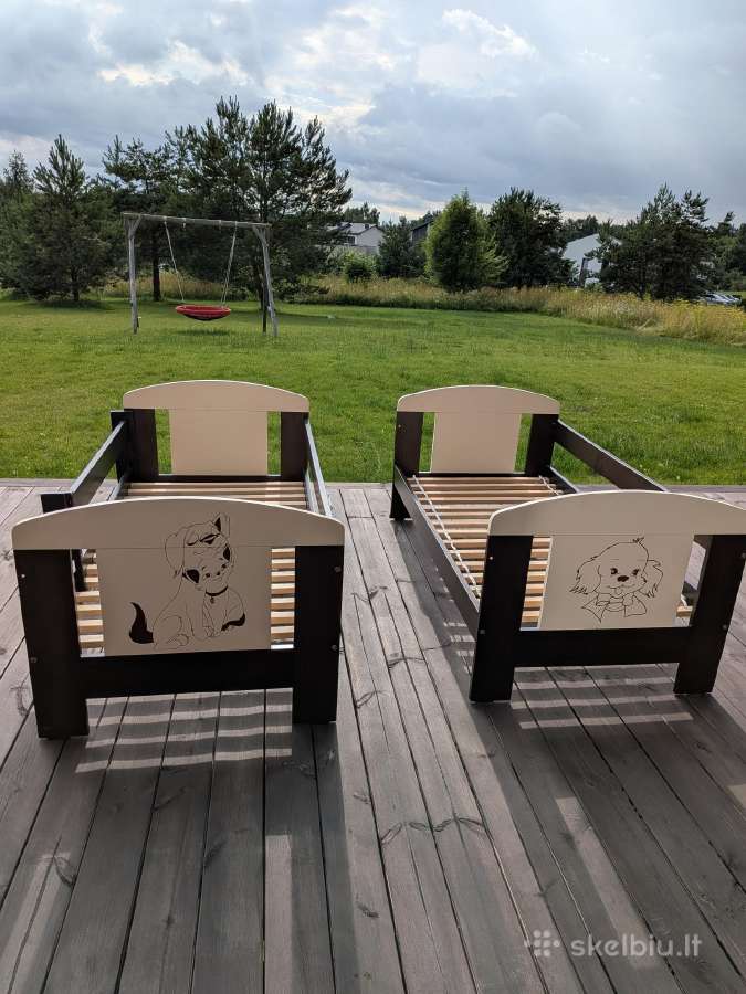Parduodamos 2 vaikiškos lovytės