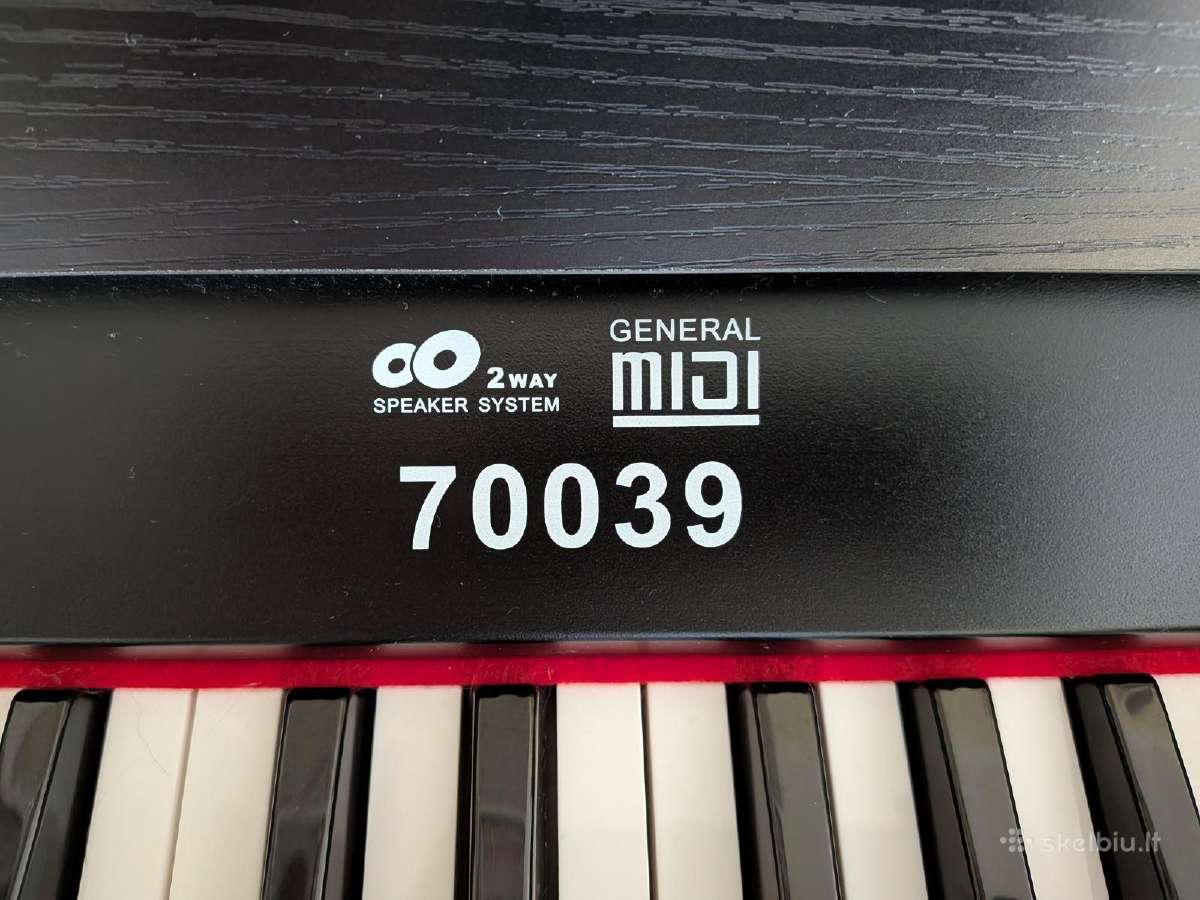Elektrinis pianinas 70039 - nuotraukos Nr. 3