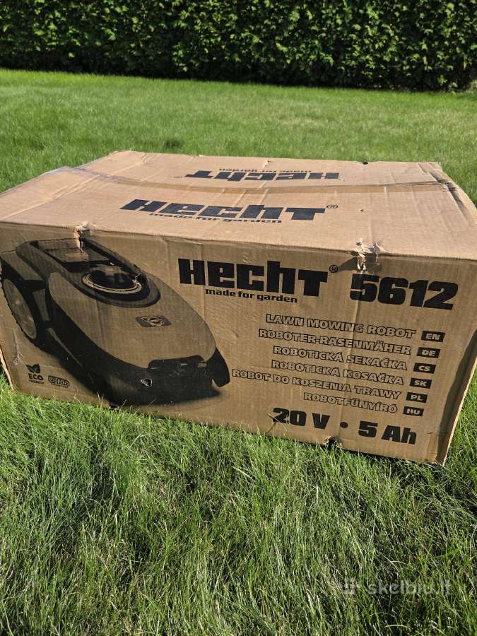 Akumuliatorinis vejos robotas Hecht 5612 - nuotraukos Nr. 2