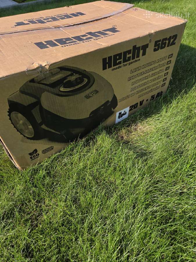 Akumuliatorinis vejos robotas Hecht 5612 - nuotraukos Nr. 3