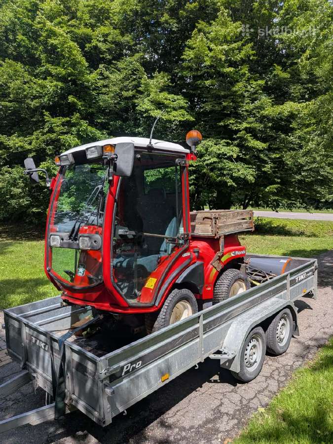 Parduodu Itališką traktoriuką su peiliu