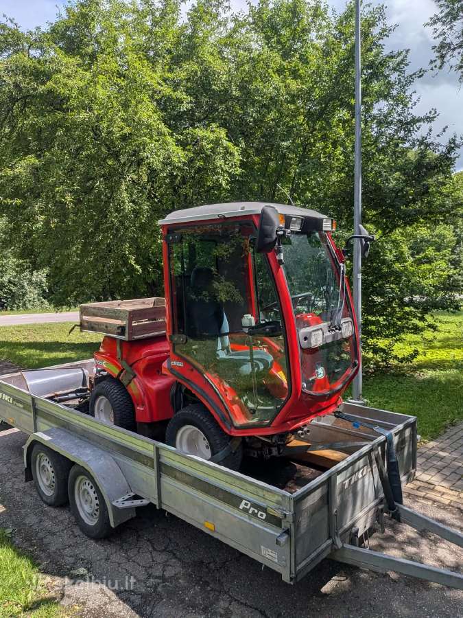 Parduodu Itališką traktoriuką su peiliu - nuotraukos Nr. 3