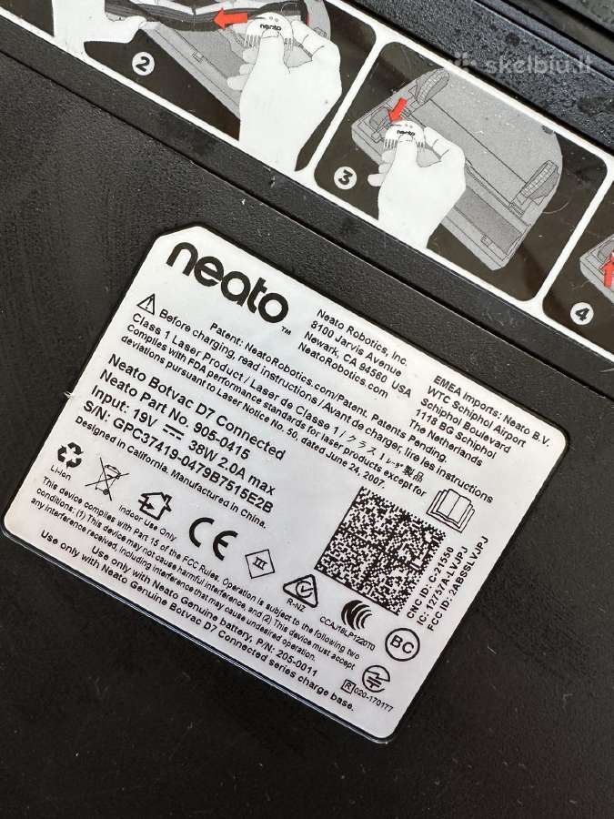 Robotas Neato D7 - nuotraukos Nr. 3