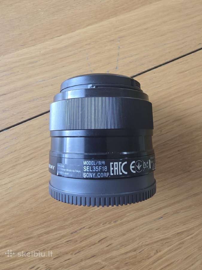 Sony E 35mm f/1.8 Oss (Sel35f18) objektyvas