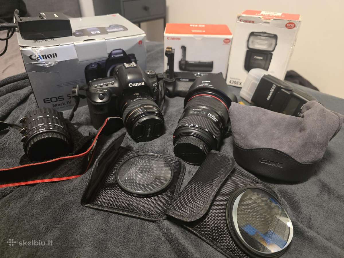 Profesionalus Canon EOS 5D Mark Iv komplektas