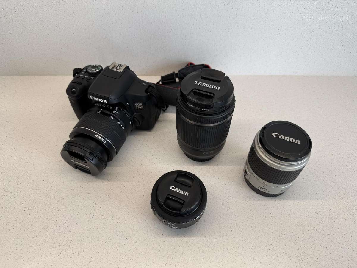 Canon 750d - nuotraukos Nr. 3