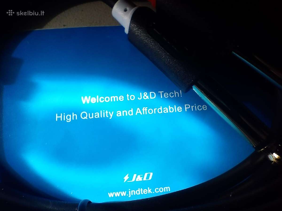 J&d 2x 6.35/3.5 mm audio kabelis - nuotraukos Nr. 8