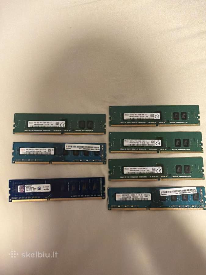 7x ddr3 4gb RAM