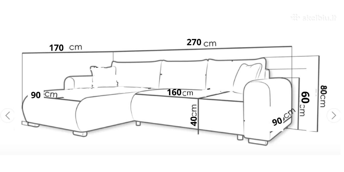 Sofa kampas - nuotraukos Nr. 5