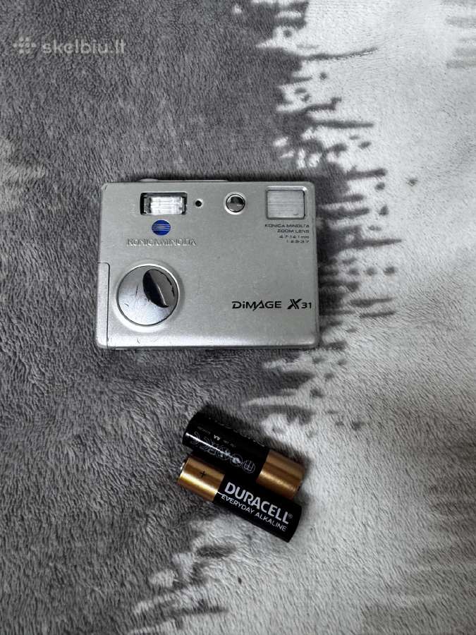 Minolta Dimage x31 skaitmeninis fotoaparatas
