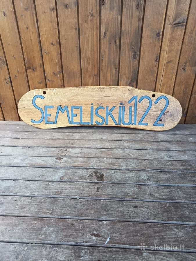 Medinės sodo dekoracijos - nuotraukos Nr. 14