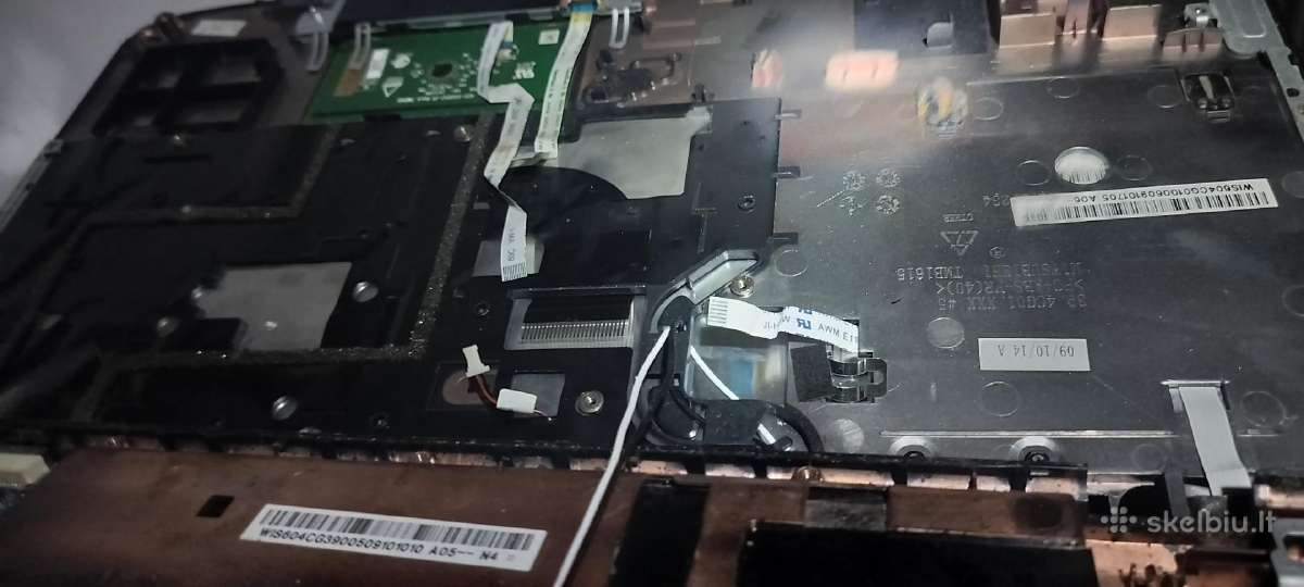 Acer Aspire 5738 atsarginėms dalims be kietojo dis