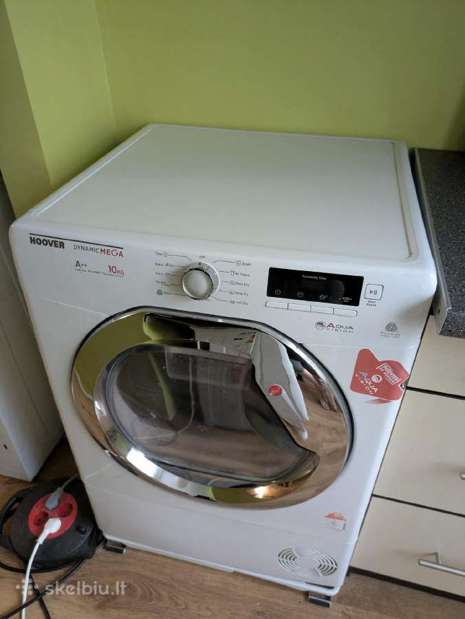 Džiovyklė Hoover 10 kg skubiai