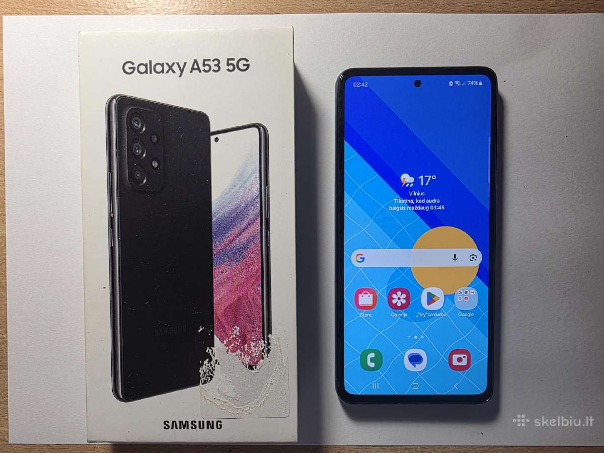 Samsung Galaxy A53 5G idealus rekomenduoju - nuotraukos Nr. 3