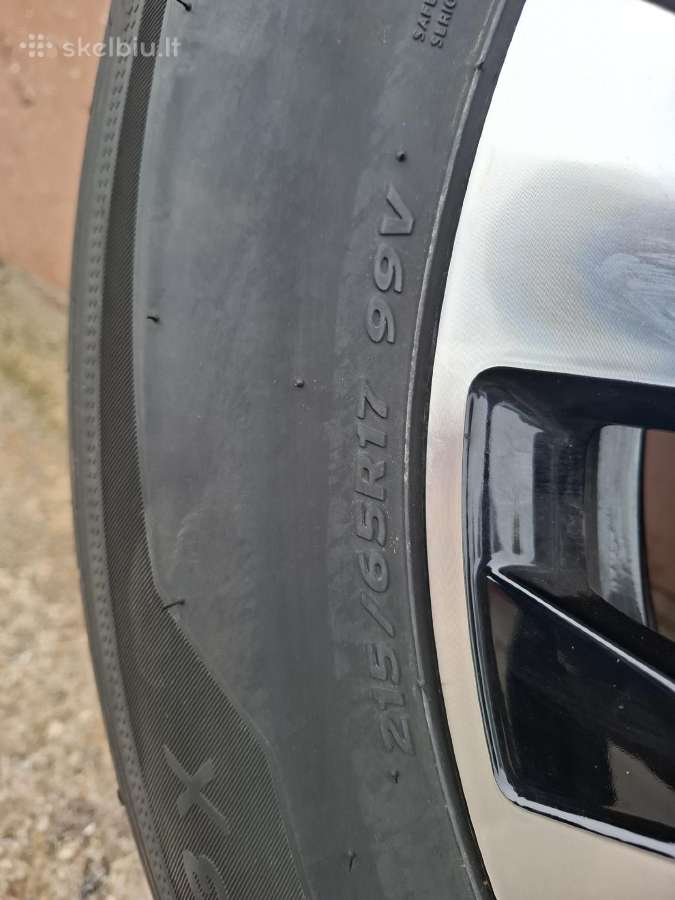 Volkswagen ratlankiai su padangomis. - nuotraukos Nr. 7