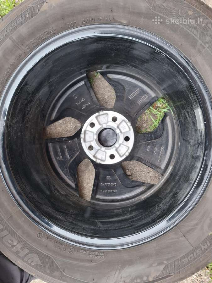 Volkswagen ratlankiai su padangomis. - nuotraukos Nr. 8